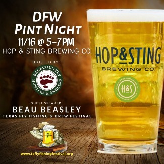 Meet Festival Director Beau Beasley at Hop & Sting Brewery Tuesday, Nov. 16th